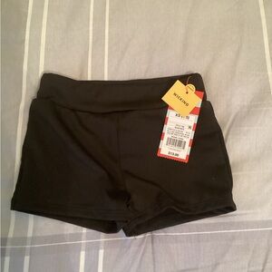 Girls Cat & Jack black bike shorts size xs (4/5) NWT